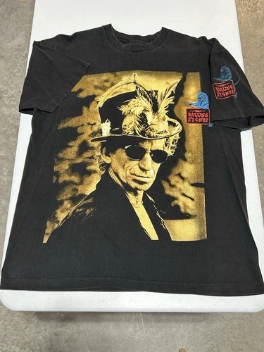 Rolling Stones T Shirt 1990s vintage concert t-shirt, vintage, single stitch, B+ condition