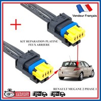 Stecker Kabelbaum RüCklicht Links + Rechts Qashqai Megane 2 Phase 1