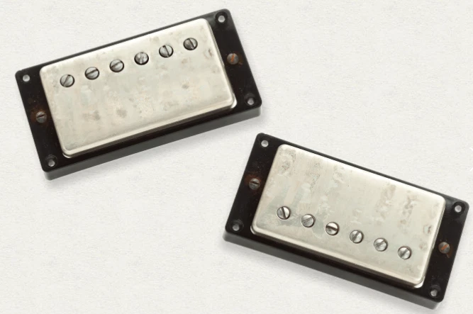 Seymour Duncan Antiquity Humbucker Pickup Set Pair, Aged Nickel 11018-05-NC - Image 2 of 2