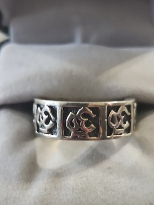 Honu Meeresschildkröte Sterlingsilber Ring Größe 8,5