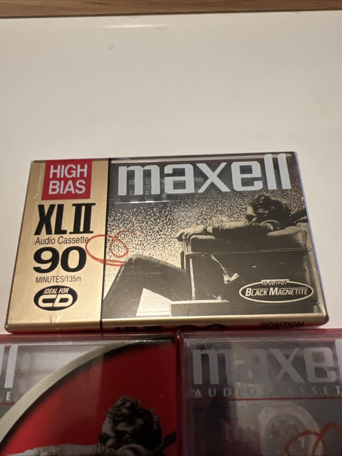 VTG Sealed Audio Cassette Lot Maxell XLII & UR,  TDK D90 & Sony CD-IT 90 Min