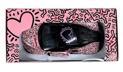 RMZ x Keith Haring McLaren 600LT Diecast Car 1:32 Scale Model Toy
