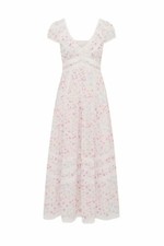 LoveShackFancy Suvi Cotton Midi Dress