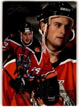 Rob Niedermayer 1994-95 Flair Auto #67 IN PERSON Florida Panthers
