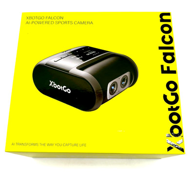 XbotGo Falcon AI-Powered Sports Camera with 4K Resolution and Hard Case