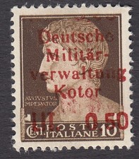 1944 Italia  Regno  Occ. Tedescha Cattaro #B238