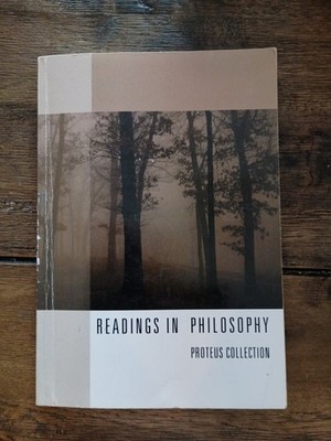 Readings In Philosophy Proteus Collection Cengage Learning Paperback Book