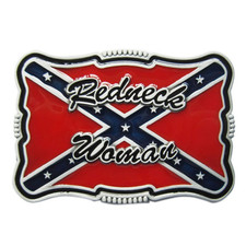 Western Men  s Zinc Alloy Belt Buckle - Cross Star/Flag Pattern