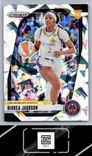 2024 Panini Prizm WNBA #60 Rickea Jackson Ice Prizms