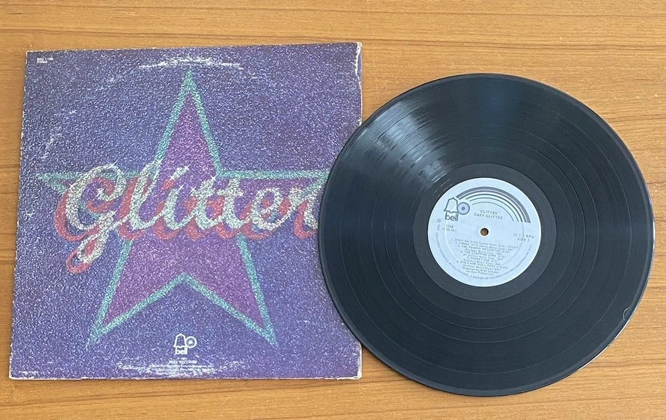 Gary Glitter Vinyl LP: Glitter Bell 1108 gatefold orig 1972 Glam Rock XLNT! Foto 4 de 4