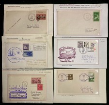 1930 s-1980 s United States of America MARITIME Covers, SEAPOST lot of 6