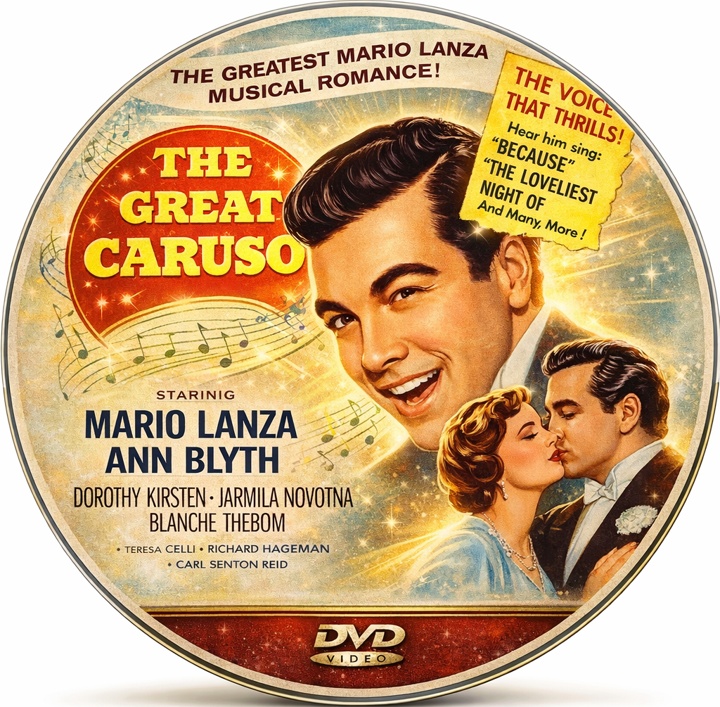その他 Great Caruso [DVD] [Import] THE GREAT CARUSO (1951) Mario Lanza - Public Domain DVD NO CASE