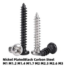 Phillips Rounded Head Small Self Tapping Screws Electronic Repair Micro Screws