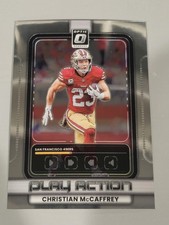 2025 Donruss Optic Christian McCaffrey Play Action 
