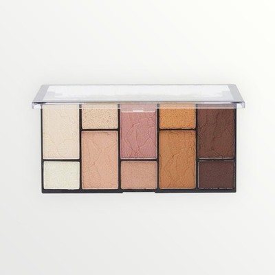Makeup Revolution Reloaded Dimension Eyeshadow Palette Neutral Charm