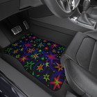 Retro Car Decor 80s and Arcade Car Floor Mats, Nostalgic Car Accessories Jdm set