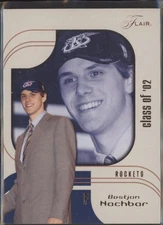 2002-03 Bostjan Nachbar Flair Class of '02    RC 184/1750    #107 (21C3013)