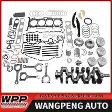 2.4L G4KJ Engine Rebuild Kit Crankshaft Rods Timing for Hyundai Santa Kia Optima