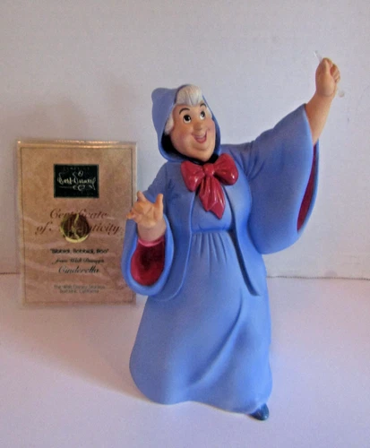 WDCC Cinderella  Fairy Godmother "Bibbidi Bobbidi Boo" Figurine w/Box & COA