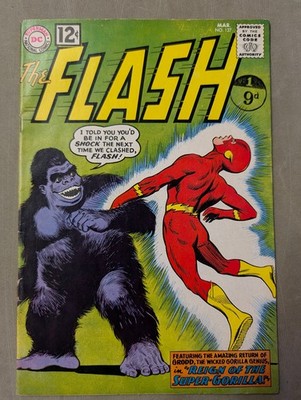 The Flash #127 DC Comics, 1962. Gorilla Grodd.