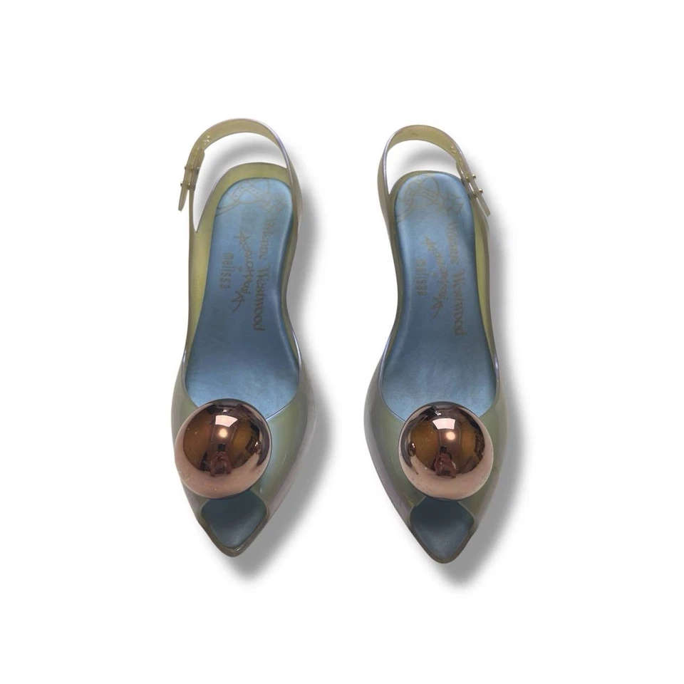 Vivienne Westwood Anglomania+Melissa Womans globe Heels Shoes Size 38 - Image 3 of 4