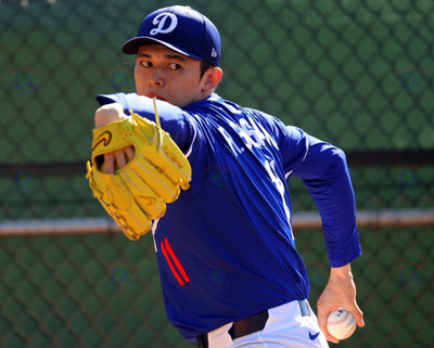 8x10 Photo ROKI SASAKI Los Angeles Dodgers World Baseball Classic Japan