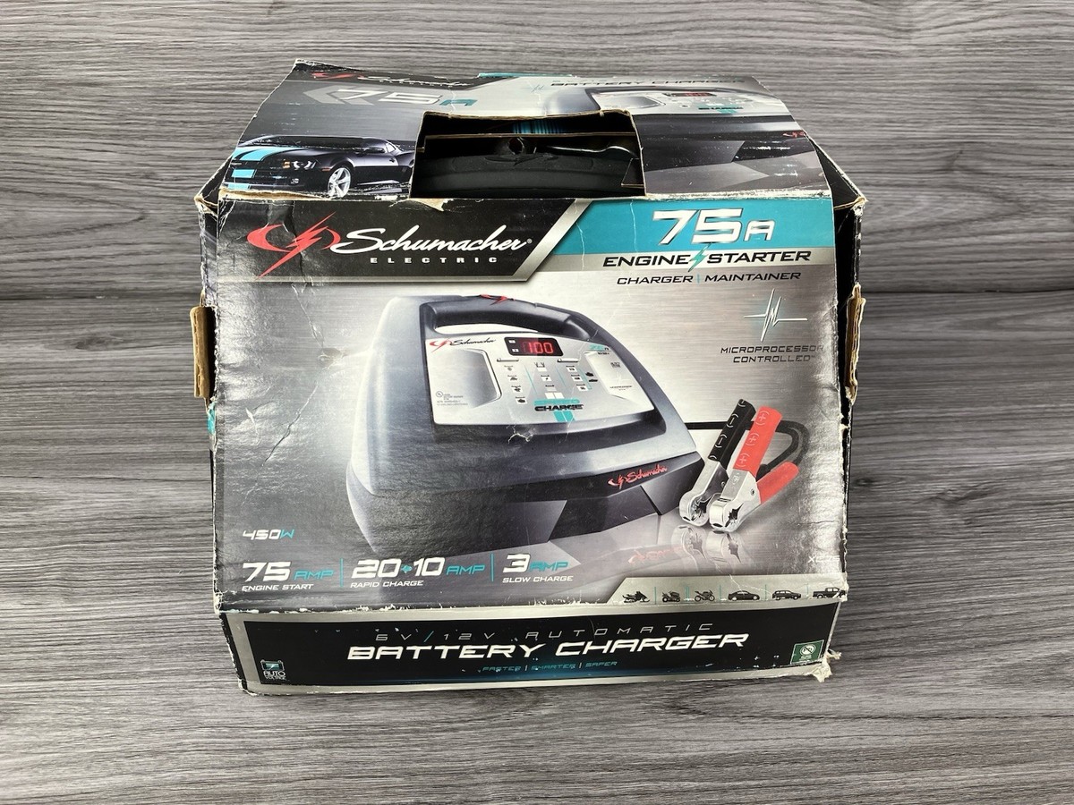 Schumacher XC75 Speed Charge 2/ 10/ 20/ 75 Amp Battery Charger | eBay