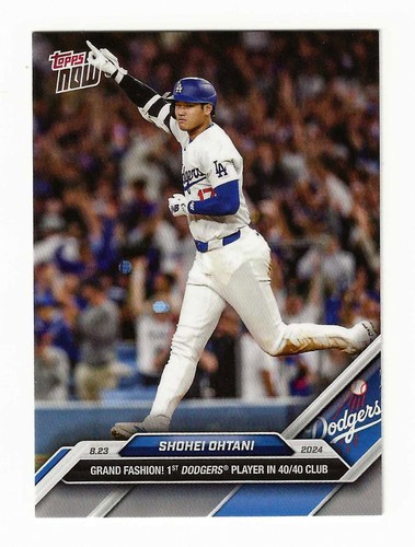 SHOHEI OHTANI  2024 TOPPS NOW CARD #584 - DODGERS - NM-NMNT