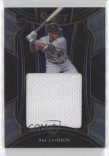 2021 Panini Select Rookie Jumbo Swatches Daz Cameron #RJS-DC 10k8