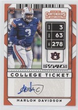 College Ticket Marlon Davidson