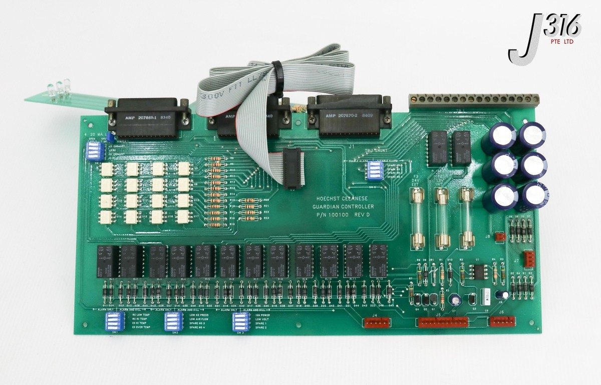 18763 HOECHST CELANESE PCB, GUARDIAN CONTROLLER W/ DAYTEST 1987