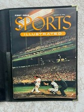 Mint 1st Issue Sports Illustrated August 16, 1954 w/Folder Topps Baseball Cards 