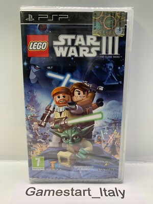 LEGO STAR WARS III 3 THE CLONE WARS - SONY PSP - GAME NEW SEALED PAL