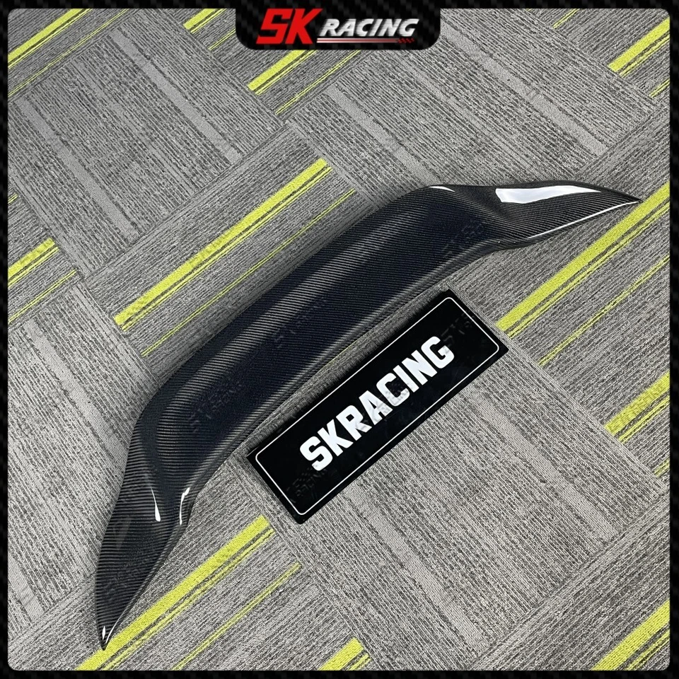 Para 2009-2018 VW Volkswagen CC porta-malas traseiro de fibra de carbono real spoiler asa labial - Imagem 3 de 4