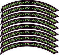 SM Pro Platinum Wheel Sticker Replacement Surron Talaria -Rim Tape Graphic Vinyl