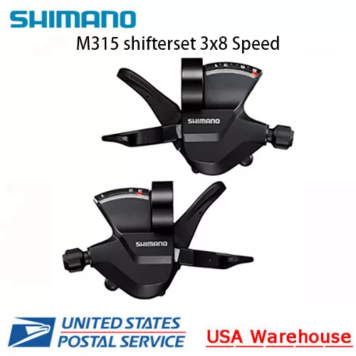 Shimano Altus SL M315 Rapidfire 2x7 2x8 3x7 3x8 Speed Trigger Shifter