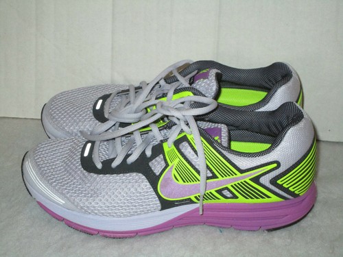 NIKE STRUCTURE 16 WOMENS RUNNING SHOES GRAY PURPLE SIZE 10.5 USED  536974-553 | eBay