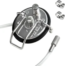 Corny Carbonation Keg Lid, Cornelius Soda Keg Lids for Quick Forced Carbonation,