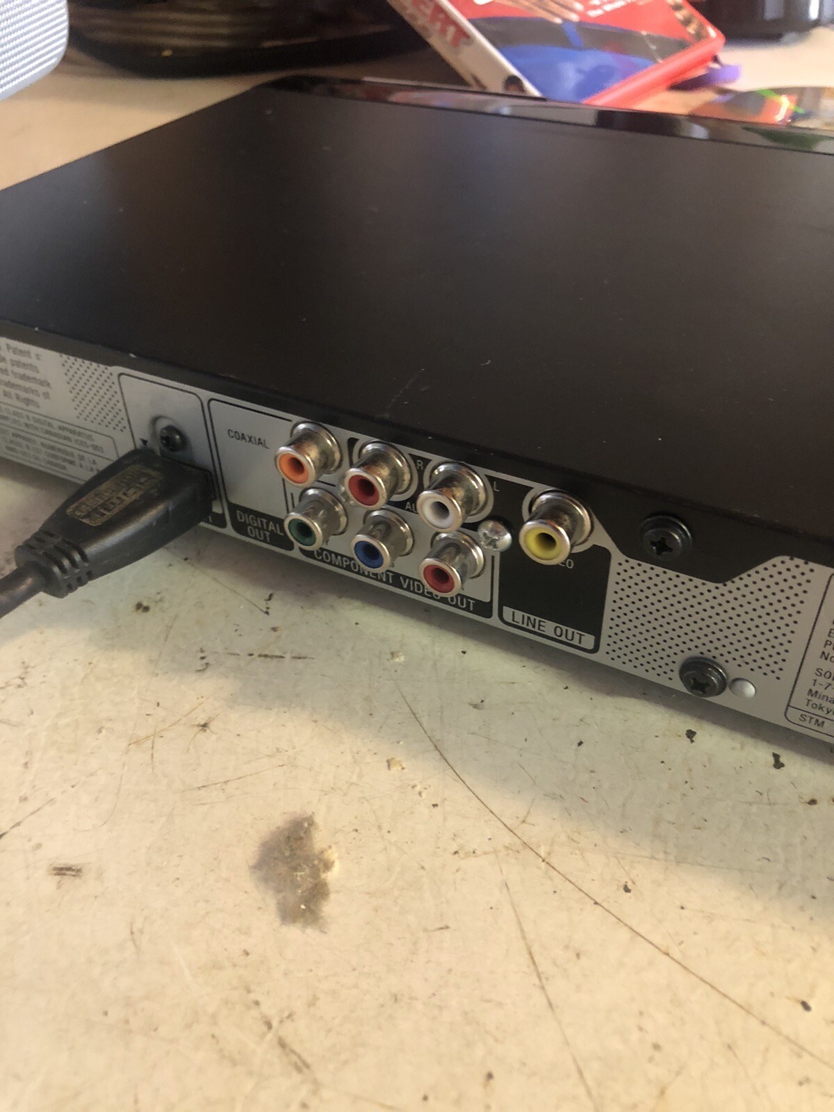 Sony DVPNS710H CD/DVD Player High Definition 1080P Upscale HDMI