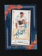 2011 Allen & Ginter Framed Mini Randy Wells Autograph #AGA-RW Chicago Cubs