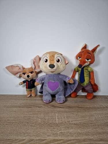 Zootropolis Zootopia Talking Nick Wilde & 2 in 1 Finnick Fuchs Plüsch Konvolut - Bild 2 von 11