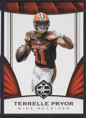 2016 LIMITED TERRELLE PRYOR CLEVELAND BROWNS #38 Australia