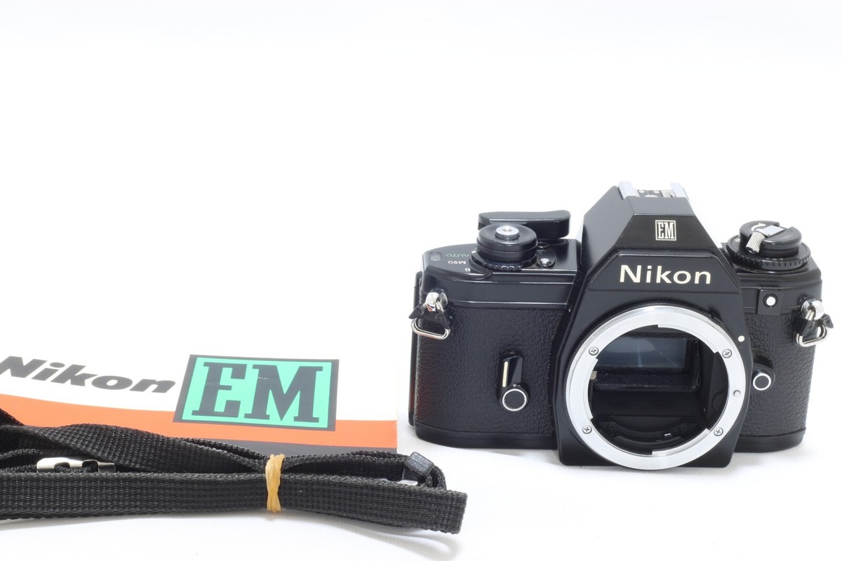 No US Duty Near Mint】Nikon EM SLR 35mm Film Camera Black Body