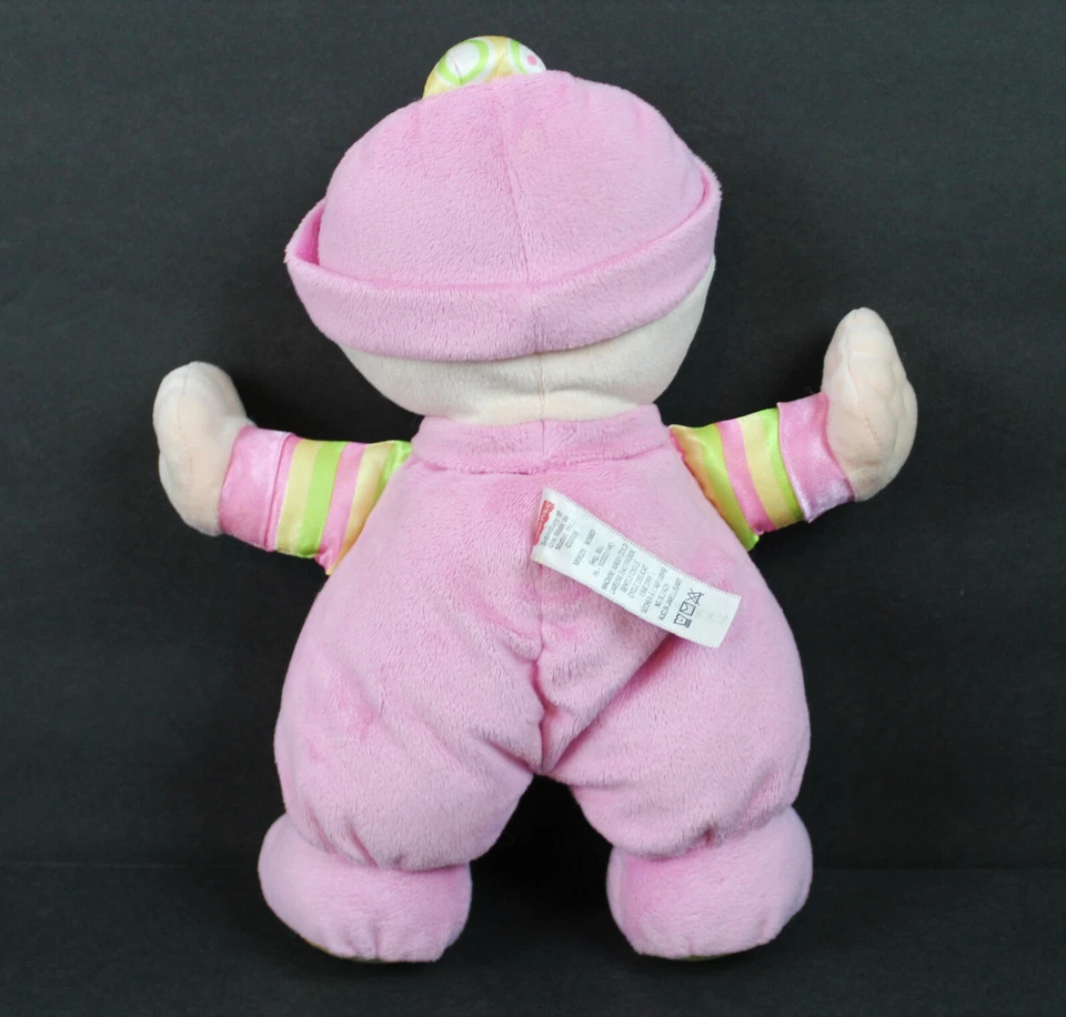 Fisher Price Mi Primera Muñeca Rosa Peluche Seguridad Lovey Baby Rattle 2008 Foto 2 de 4