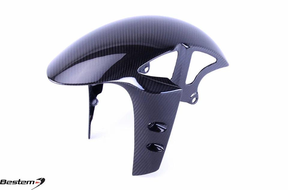 Guarda-lamas dianteiro sarja Yamaha 2016 - 2019 FZ10 MT10 fibra de carbono - Imagem 2 de 4