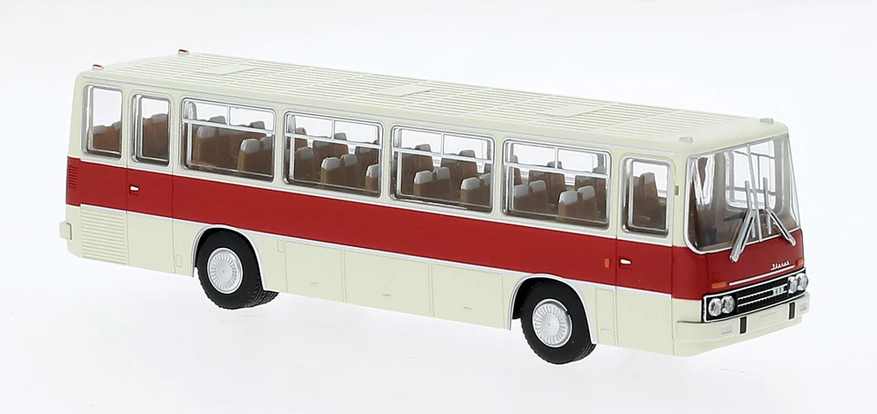 Brekina 59660 Ikarus 255.71 Reisebus beige/rot 1972 1:87 NEU - Bild 2 von 2