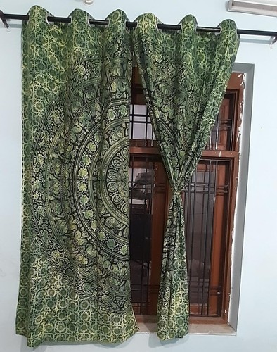 Indian Mandala Curtains Hippie Dorm Decor Boho Wall Drapes Cotton Window Curtain