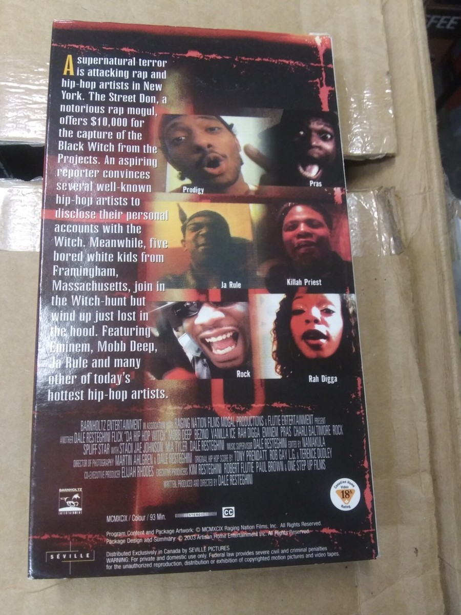 Da Hip Hop Witch 1994 VHS rap cult horror Eminem Ja Rule Killah