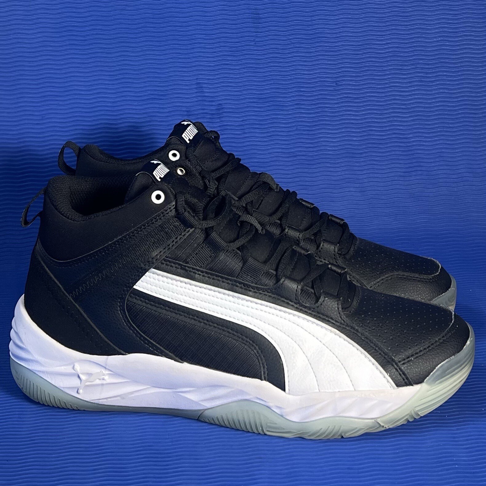 Puma Men’s Rebound Future Evo Black Basketball Shoes … Gem