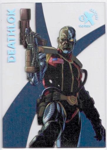Spider-Man 2017 Fleer Ultra: EX Century EX20 Deathlok